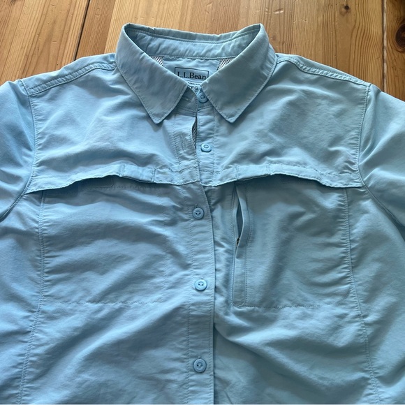LL Bean Tropicwear Shirt, Long-Sleeve hiking - Picture 5 of 8